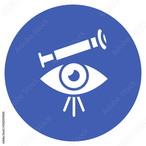 Long Term Vision Vector Icon