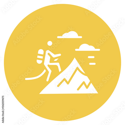 Overcoming Challenges Vector Icon