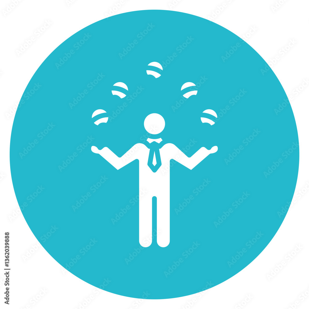 Obraz premium Stress Tolerance Vector Icon