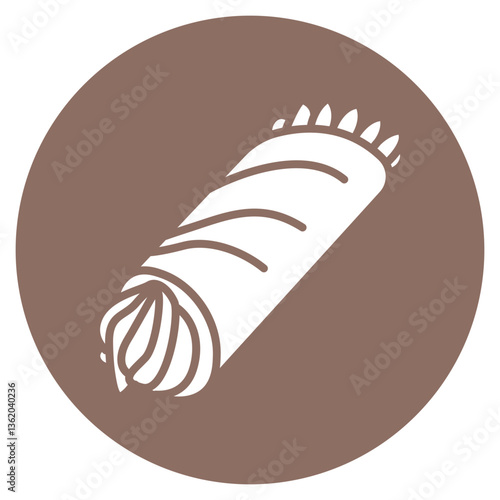Cannoli Vector Icon