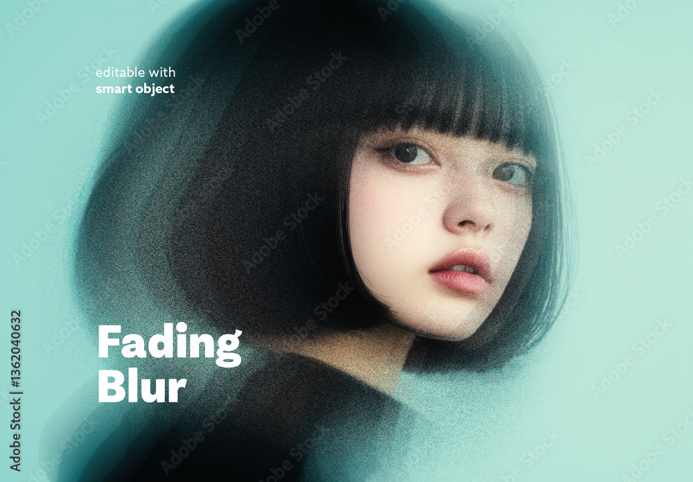 Fading Blur Effect Stock Template | Adobe Stock