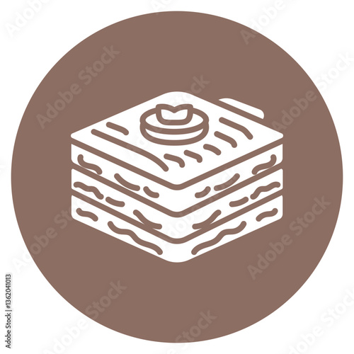 Moussaka Vector Icon