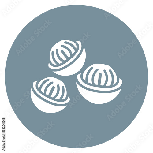 Roasted Chestnuts Vector Icon