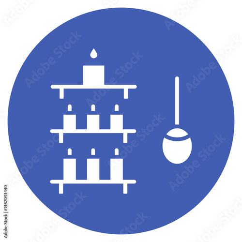 Candle Shop Vector Icon