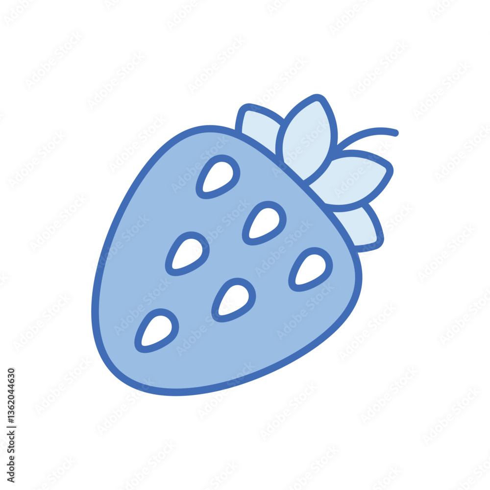Obraz premium Strawberry Vector icon