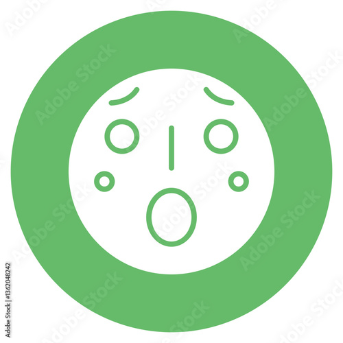 Face Vomiting Vector Icon