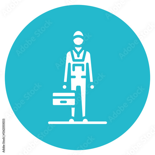 Pit Lane Vector Icon