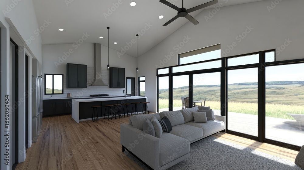 Modern Ranch House Design with Stunning Views Modern Ranch House Design with Stunning Views