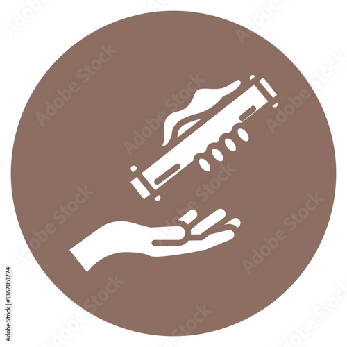 Relay Baton Vector Icon