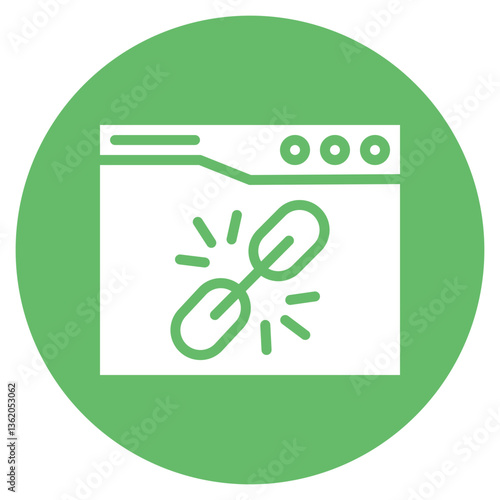 Link Building Vector Icon