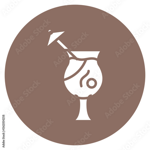 Pina Colada Vector Icon