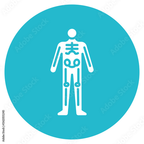 Man X ray Vector Icon