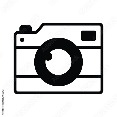 A camera icon for photography, capturing travel moments and adventures.