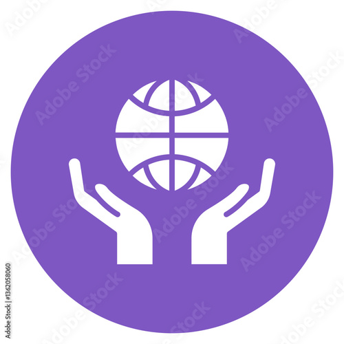 Earth Hour Vector Icon