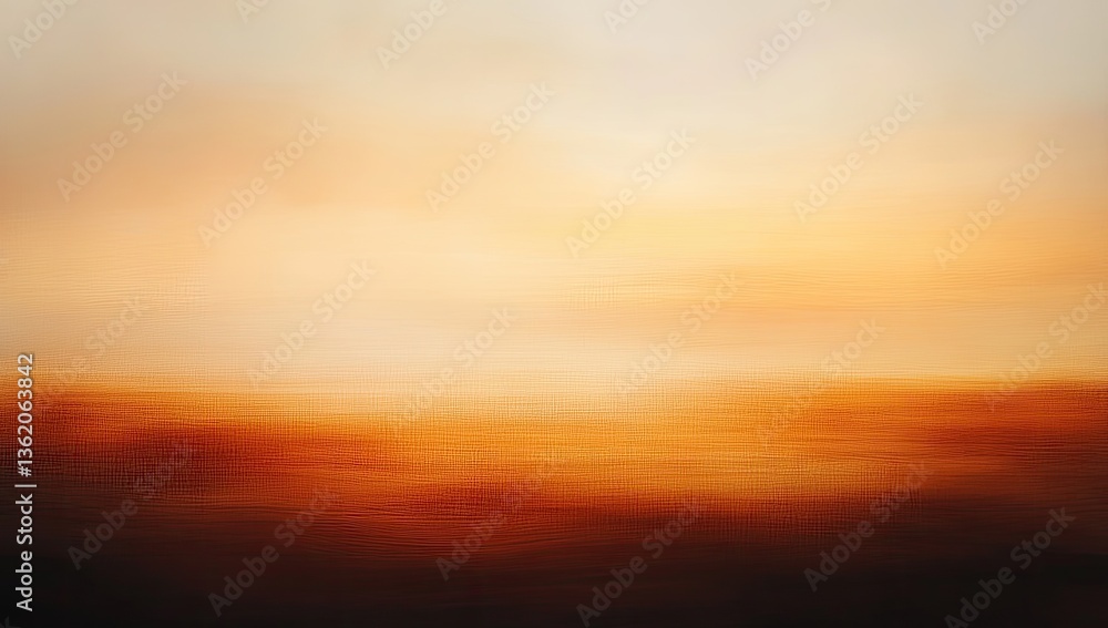 Fototapeta premium Sunset Horizon Blurred Impression
