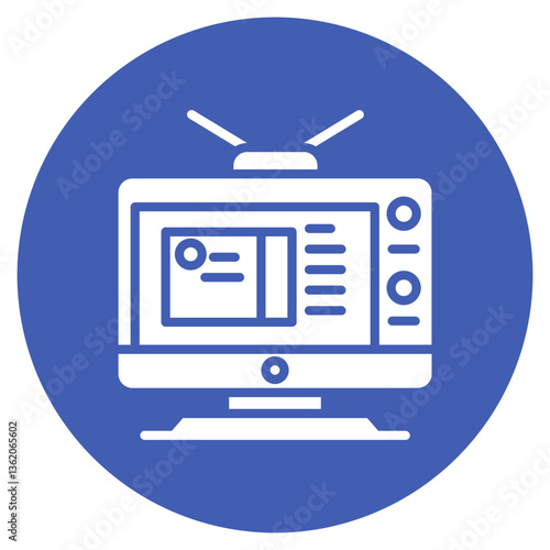 News Studio Vector Icon