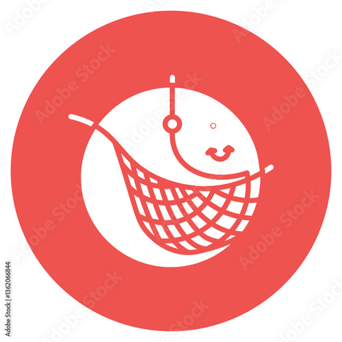 Fishing Net Vector Icon