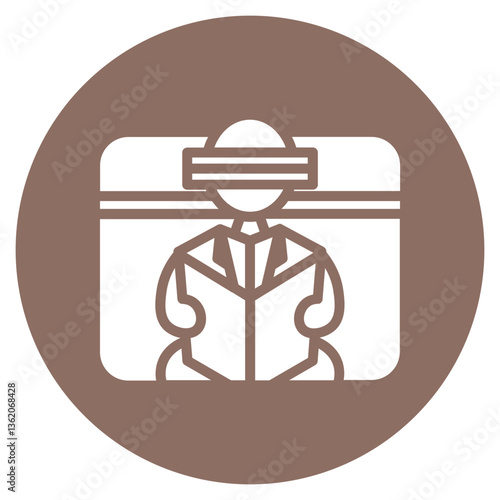 Censored News Vector Icon