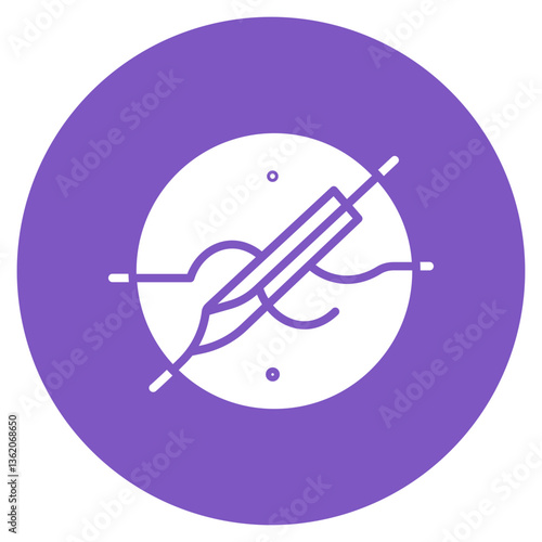 Forged Signature Vector Icon