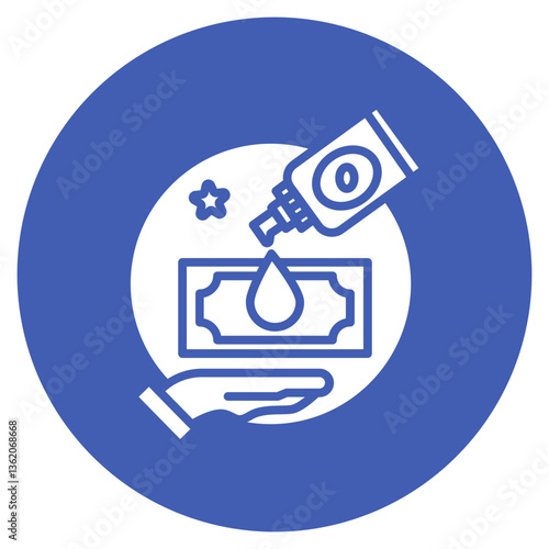 Grease Money Vector Icon
