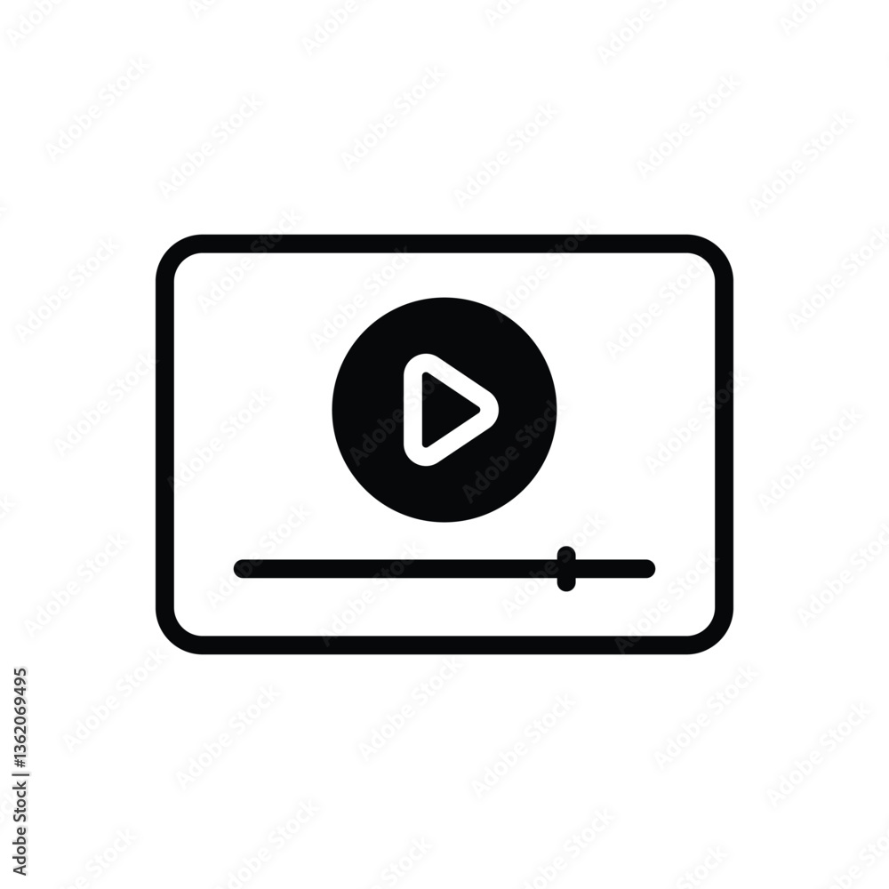 Live Streaming Vector icon Live Streaming Vector icon