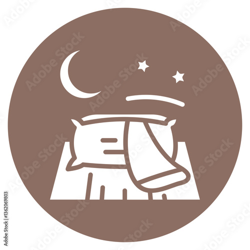 Sleepover Vector Icon