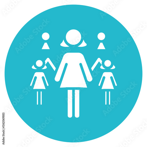 Support Network Vector Icon