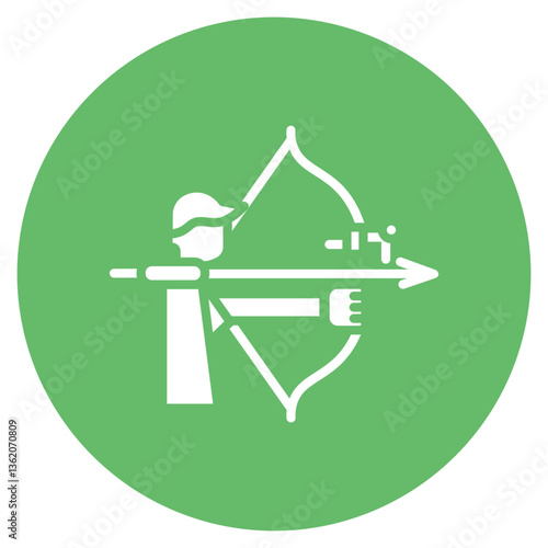 Take-Down Bow Vector Icon