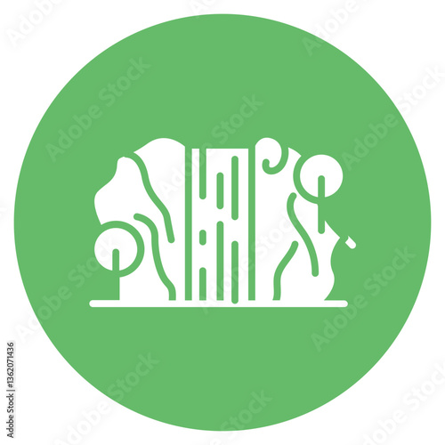 Waterfall Vector Icon