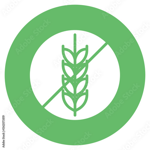 Gluten Sensitivity Vector Icon