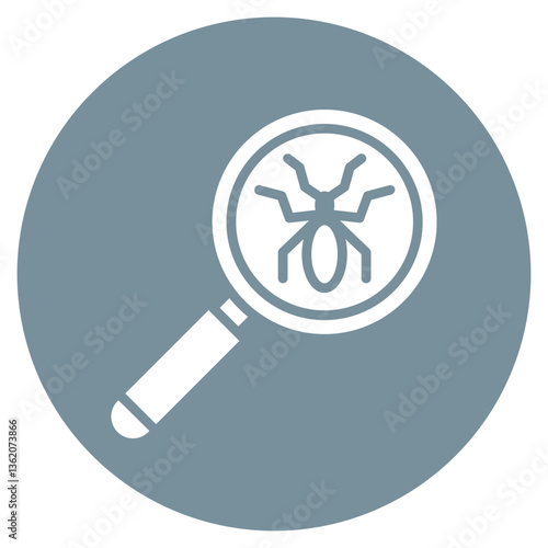 Insect Bite Reaction Vector Icon