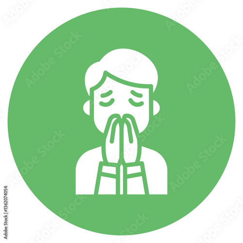 Severe Allergy Vector Icon