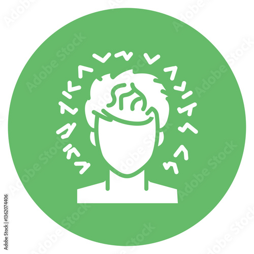 Chronic Fatigue Syndrome Vector Icon