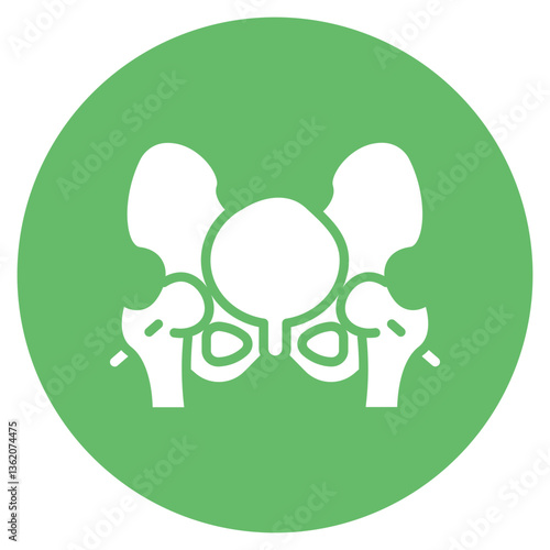 Hip Dislocation Vector Icon
