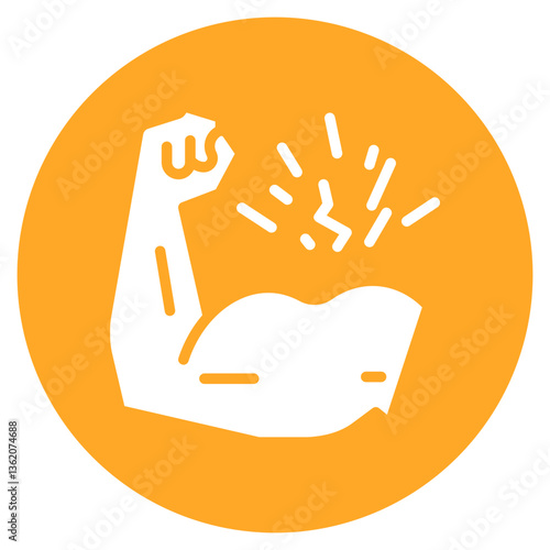 Muscle Weakness Vector Icon