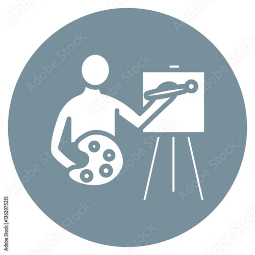 Art Therapy Vector Icon