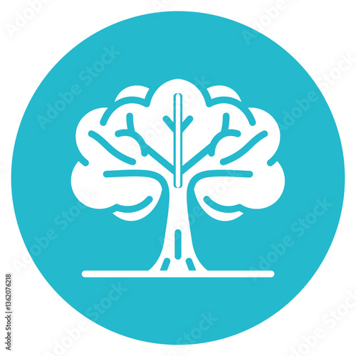 Lush Greenery Vector Icon