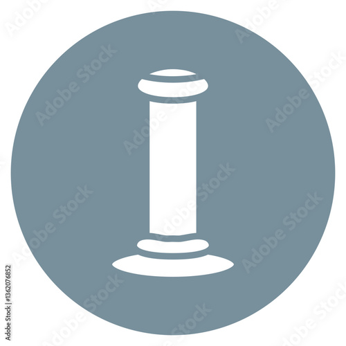 Bollard Vector Icon