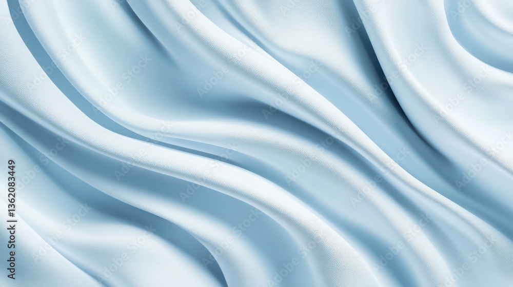 Obraz premium Pastel light blue background with grainy noise texture, offering soft and smooth tones, perfect for banner designs, minimalist backdrops, and copy space, ideal for modern and artistic visual concepts