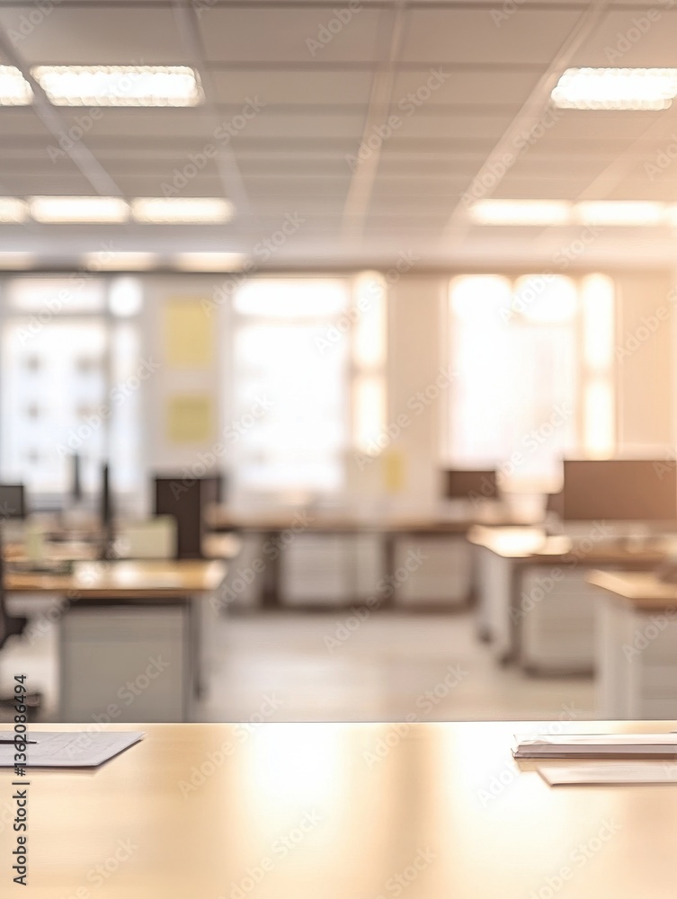 © Johannes - Beautiful inconspicuous office interior room. Blurry workspace with unfocused effect © Johannes - Beautiful inconspicuous office interior room. Blurry workspace with unfocused effect