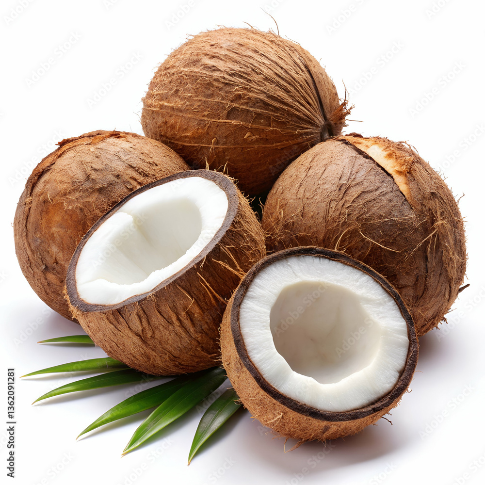 Coconuts isolated on transparent background
Coconuts isolated on transparent background