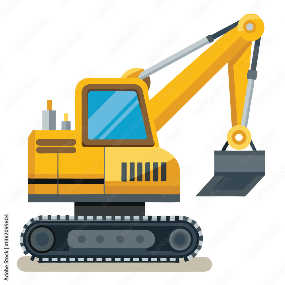 excavator vector excavator vector