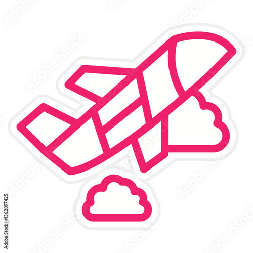 Vector Design Plane Icon Style