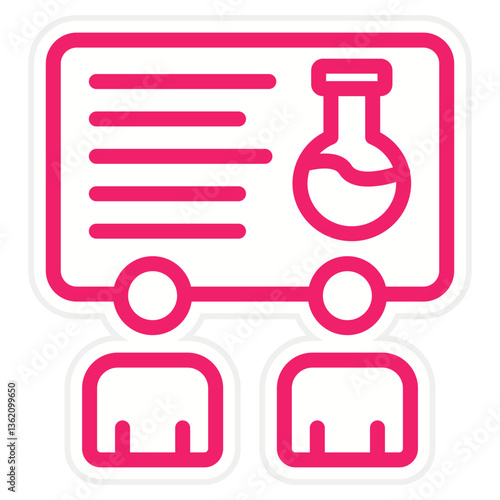 Chemistry Seminar Icon Style