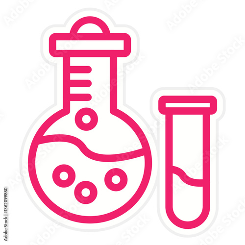 Flasks Icon Style