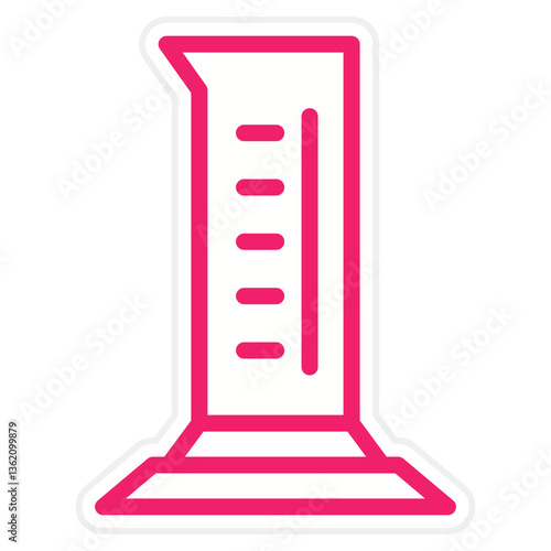 Graduated Cylinder Icon Style