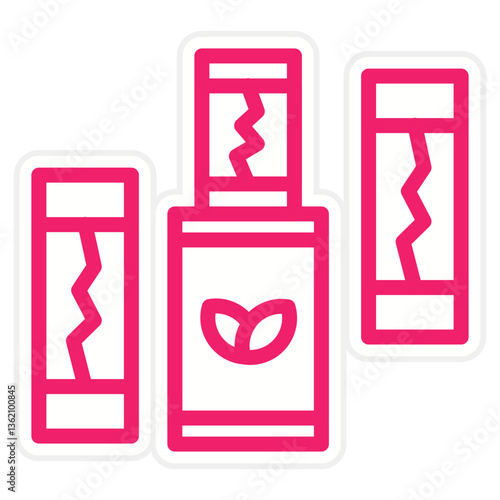 Chewing Gum Icon Style