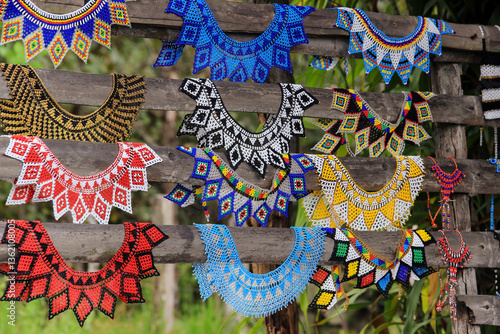 Panamanian crafts in Tole Chiriqui, Panama
