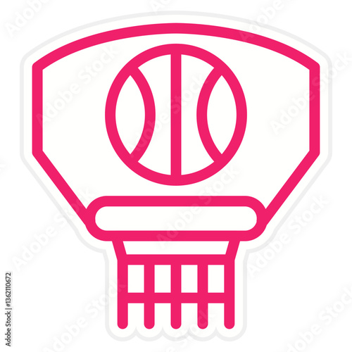 Basketball Icon Style
