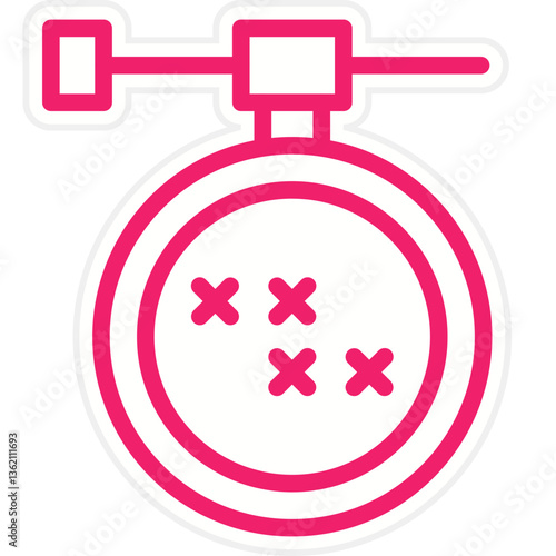 Cross Stitch Icon Style